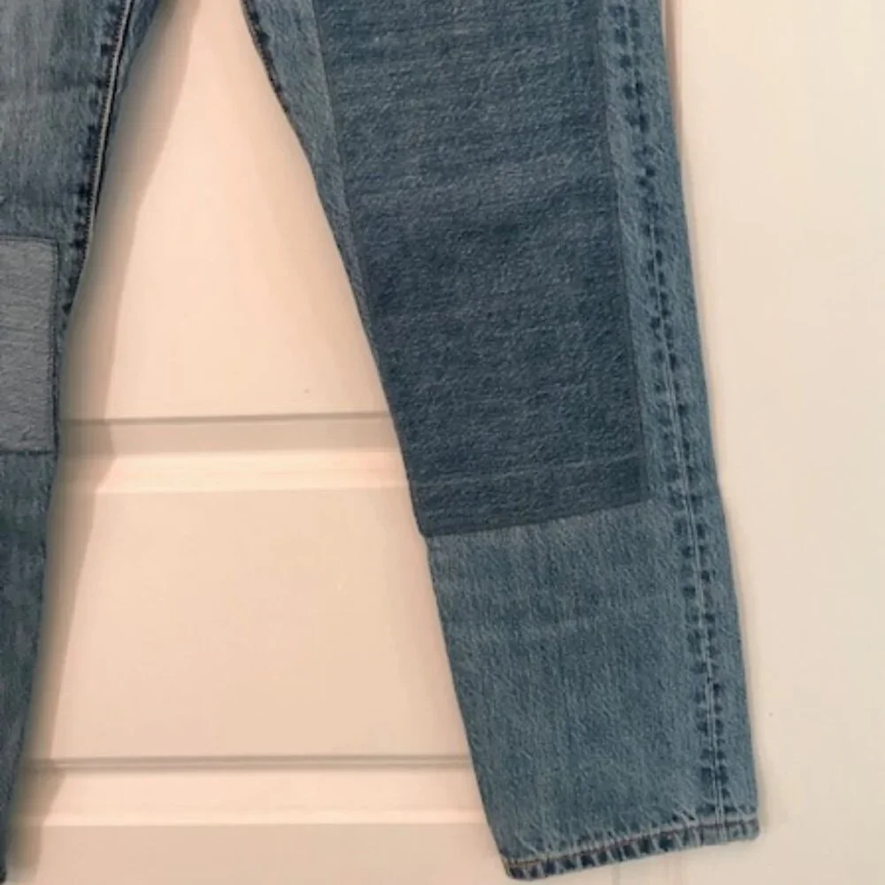 NWT Levi's 501 CT Denim Jeans Waist 24" Inseam 32" Cropped - Picture 12 of 15